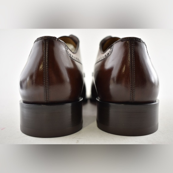 Christian Louboutin Sartoby Flat Brown Leather Dress Oxford Derby Loafer 45 12 main image 12